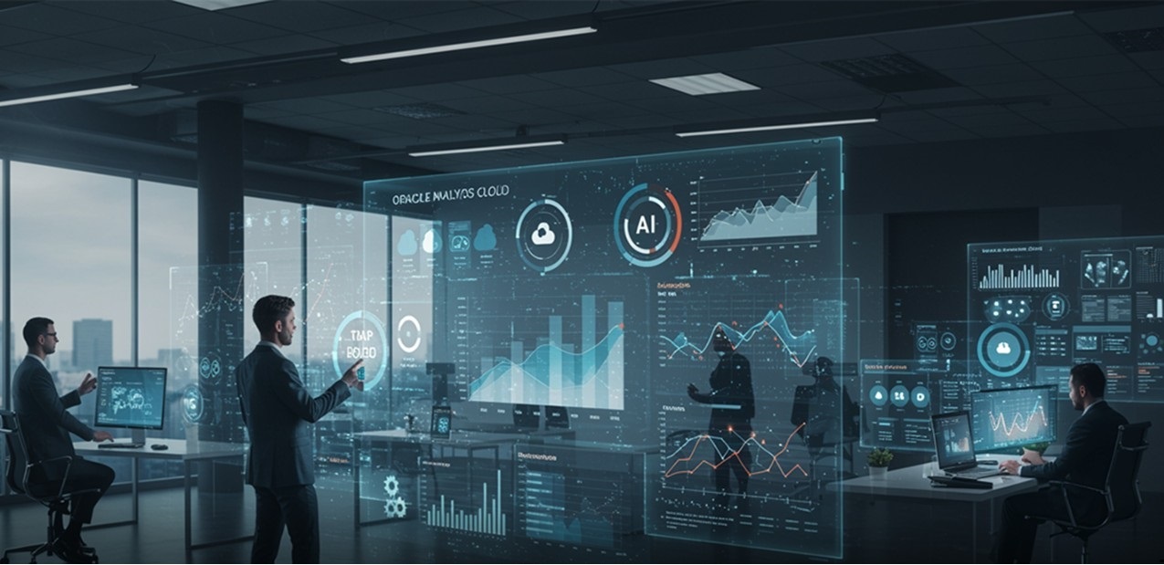 Oracle Analytics slide